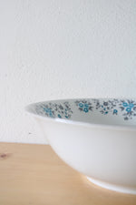 Lynns Helen Fine China Blue Floral Serving Bowl | 9"
