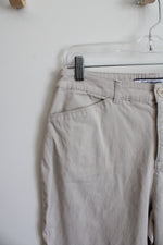 Croft & Barrow Stretch Tan Capri Pants | 8