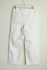 J. Crew White '96 Slim Wide Jeans | 26