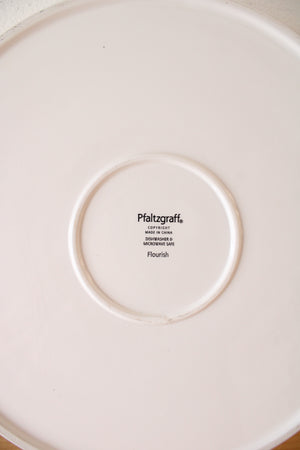 Pfaltzgraff Flourish Chip & Dip Tray Set