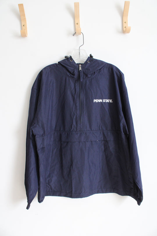 Gear For Sports Navy Penn State 1/4 Zip Lightweight Windbreaker Jacket | M