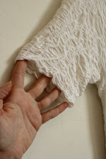 NEW Snowskins White Textured Dress | L