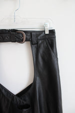 Harley-Davidson Black Leather Chaps | L