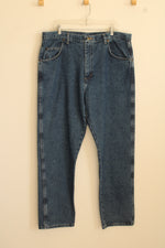 Wrangler Medium Wash Relaxed Fit Jeans |40 x 32