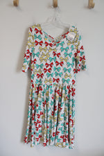 NEW DotDot Smile White Bow Dress