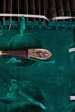 Vintage Thai Etched Bronze & Wood Flatware Set | Set Of 142
