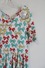 NEW DotDot Smile White Bow Dress