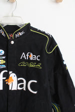 JH Design Aflac Nascar Carl Edwards Black Racing Jacket | Youth 2XL (13/14)