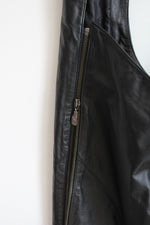 Harley-Davidson Black Leather Chaps | L