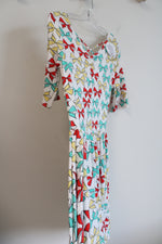 NEW DotDot Smile White Bow Dress