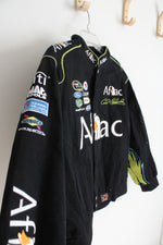 JH Design Aflac Nascar Carl Edwards Black Racing Jacket | Youth 2XL (13/14)