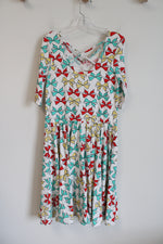 NEW DotDot Smile White Bow Dress