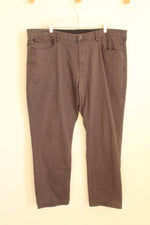 English Laundry Gray Relaxed Fit Elastic Waistband Pants | 42 x 32