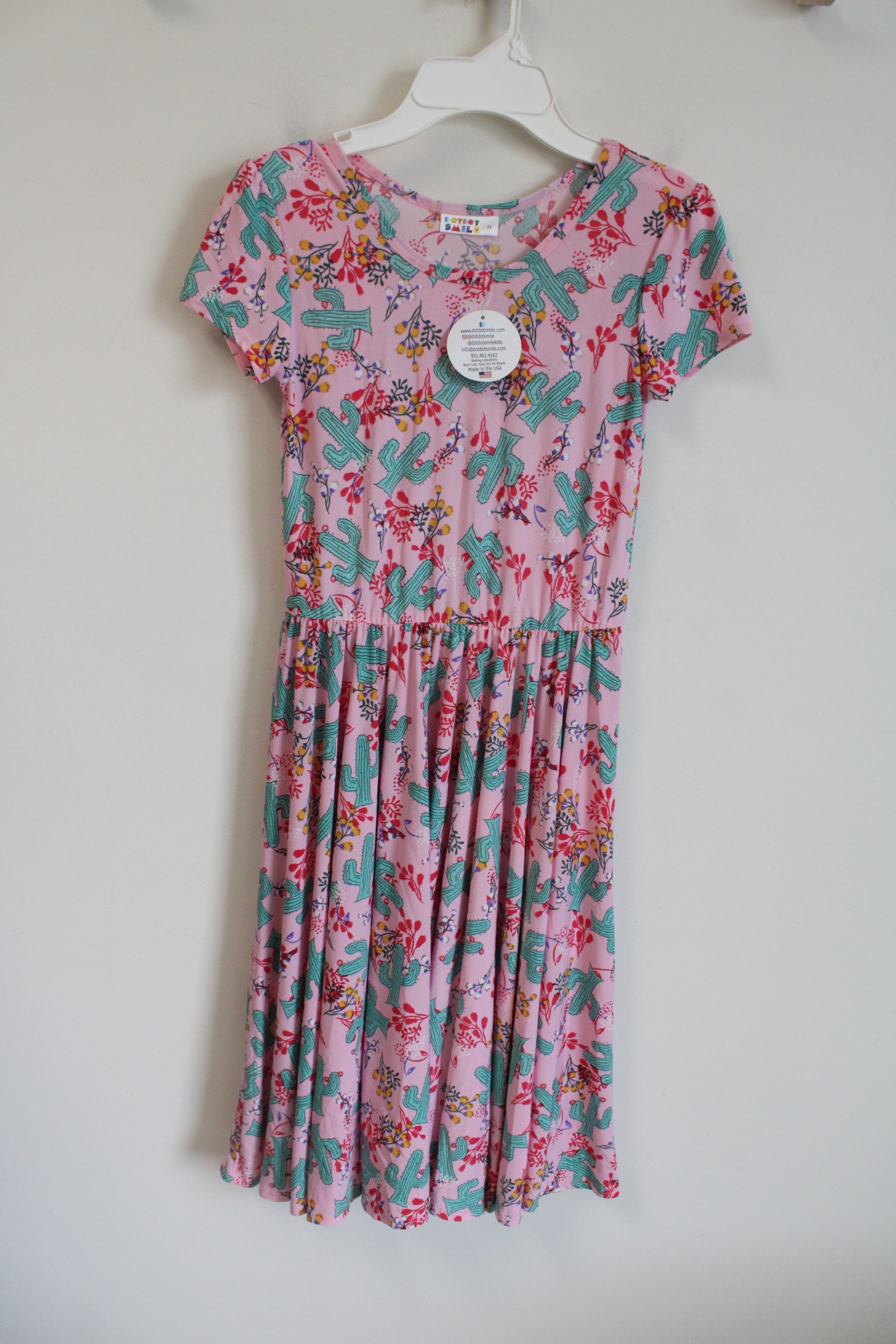 pink cactus dress Pink Green Cactus Camo Slip Dress Cedric Brown Collection