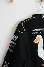 JH Design Aflac Nascar Carl Edwards Black Racing Jacket | Youth 2XL (13/14)