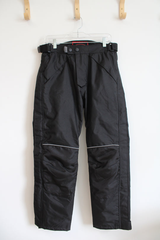 Bilt Black Waterproof Padded Motorcycle Pants | S