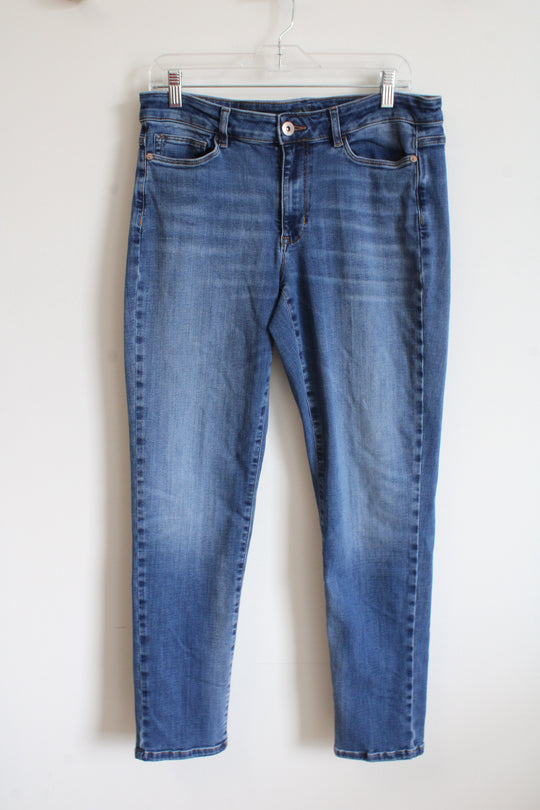 J.Jill Denim Boyfriend Straight Leg Ankle Jean | 10