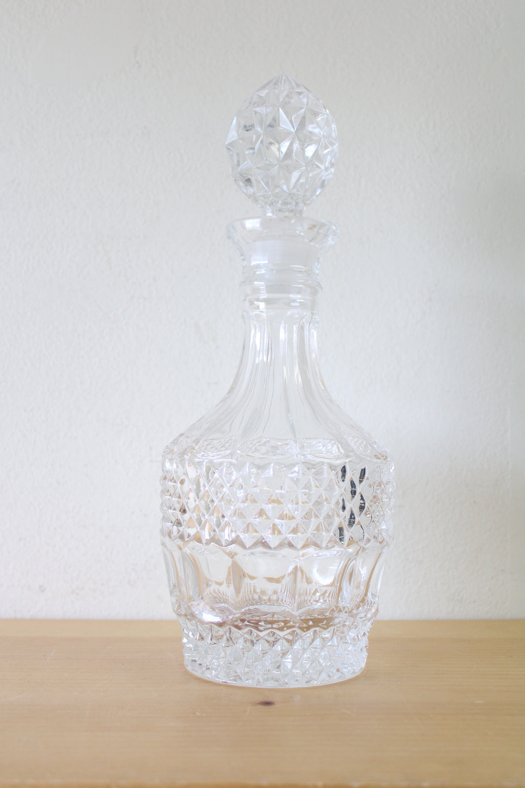 Twine Vintage Cut Glass Decanter | 26 OZ
