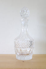Twine Vintage Cut Glass Decanter | 26 OZ