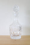 Twine Vintage Cut Glass Decanter | 26 OZ