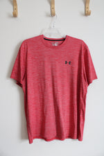 Under Armour Red Heathered Shirt | XL