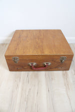 Vintage Thai Etched Bronze & Wood Flatware Set | Set Of 142