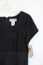 NEW Jessica Howard Black Sequined Dress | 16