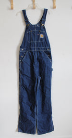 NEW Carhartt Washed-Denim Bib Overalls | 30X32