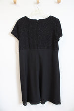 NEW Jessica Howard Black Sequined Dress | 16