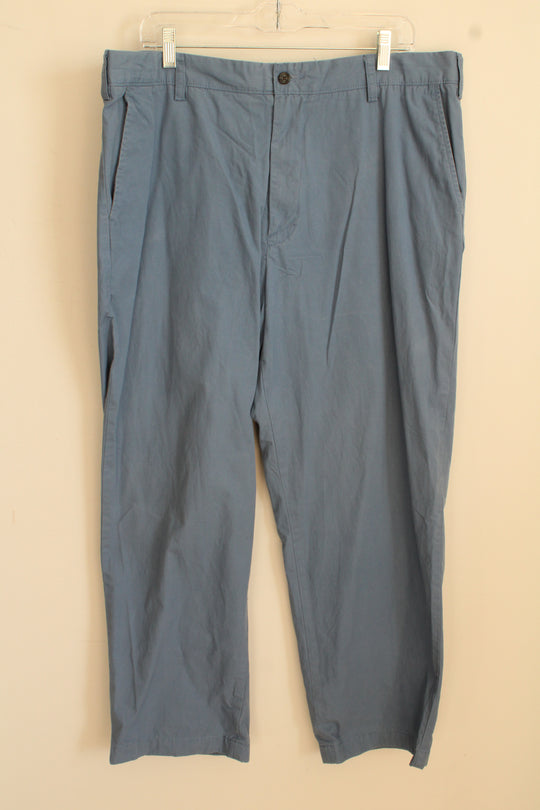 Nautica Powder Blue Relaxed Fit Chino Pants | 36 x 30