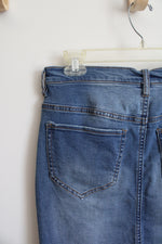 Soho Denim Ripped Skirt | 0