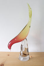 Murano Glass Bird Large Figurine