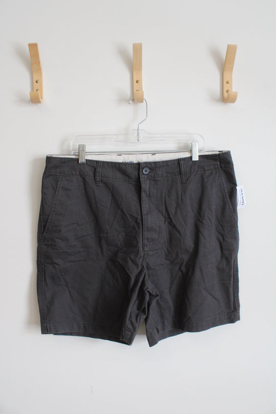 Old Navy Gray Lived-In Straight Shorts | 38
