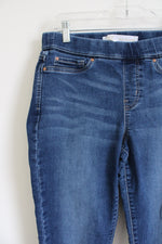 Lee Strauss Signature Totally Shaping Pull-On Skinny Jeans | 8 Long
