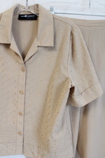 Sag Harbor Floral Embroidered Top & Bottom Set | 10 Petite