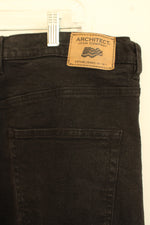 Architect Black Relaxed Fit Jeans | 40 x 29