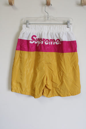 Supreme Split Logo Swim Water Short | XL