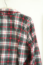 Ralph Lauren 2 Piece Red Green Flannel Plaid Pajamas | MED
