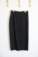 Casual Corner Long Black Skirt | 14