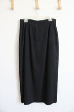 Casual Corner Long Black Skirt | 14