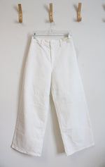 NEW Universal Thread High Rise Sailor Wide Leg White Jeans | 6