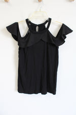 International Concepts Off the Shoulder Black Top | S