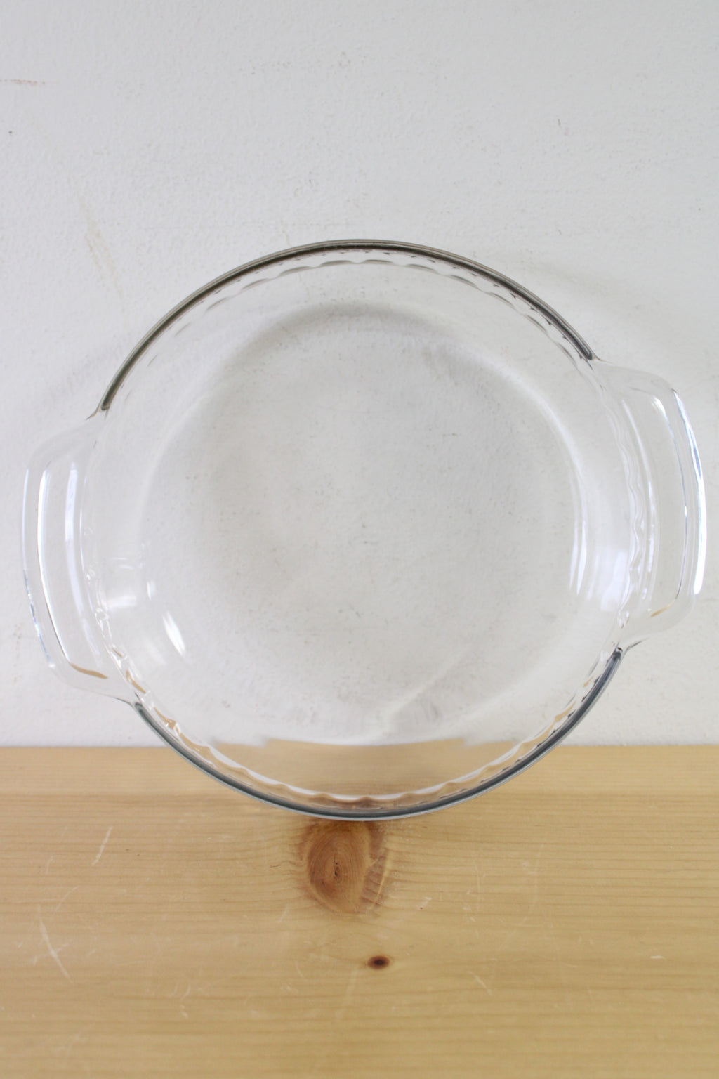 Anchor Hocking Deep Pie 1QT Scalloped Edge Pie Plate | 9"