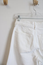 NEW Universal Thread High Rise Sailor Wide Leg White Jeans | 6