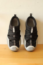 HOKA One Ora Primo Black Carbon Gray & White Slip-on Recovery Shoes | 8.5