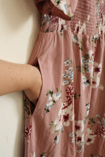 NEW Bloomchic Pink Floral Maxi Dress with Pockets | 18/20