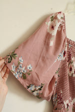NEW Bloomchic Pink Floral Maxi Dress with Pockets | 18/20
