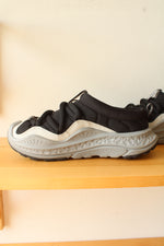 HOKA One Ora Primo Black Carbon Gray & White Slip-on Recovery Shoes | 8.5