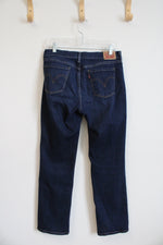 Levi's 505 Straight Dark Wash Jeans | 10