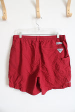 Columbia PFG Red Swim Trunks | M